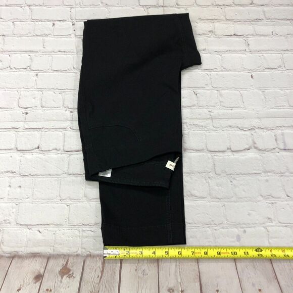 Coldwater Creek Women Pull On Pants Size 12 Black Rayon Blend B251 -27 - Picture 6 of 16